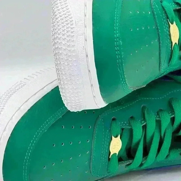 Nike Air Force 107 Elevate "40TH" Malachite/BlueJay-Sail-White ``AIRFORCE1'' M11 - Picture 11 of 15